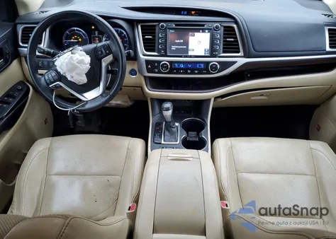 2016 Toyota Highlander Hybrid Limited from USA, damaged, VIN 5TDDCRFHXGS018779